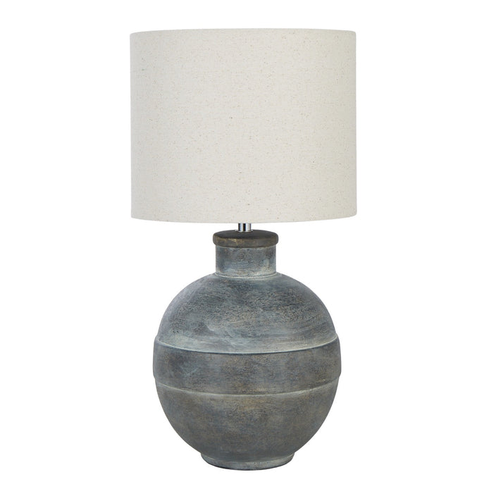Amalfi Dashiell Ceramic Table Lamp Black
