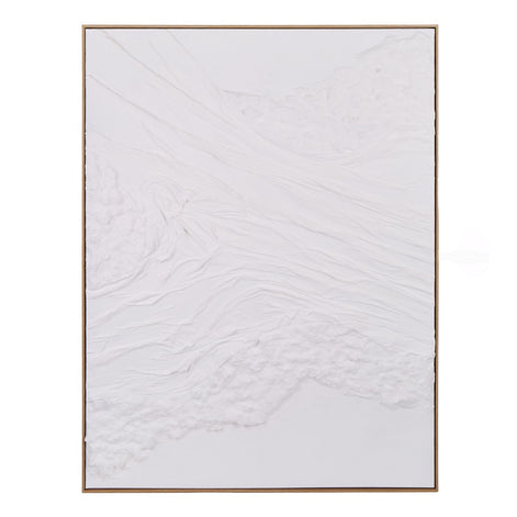 Amalfi Amira Hand Painted Wall Art White