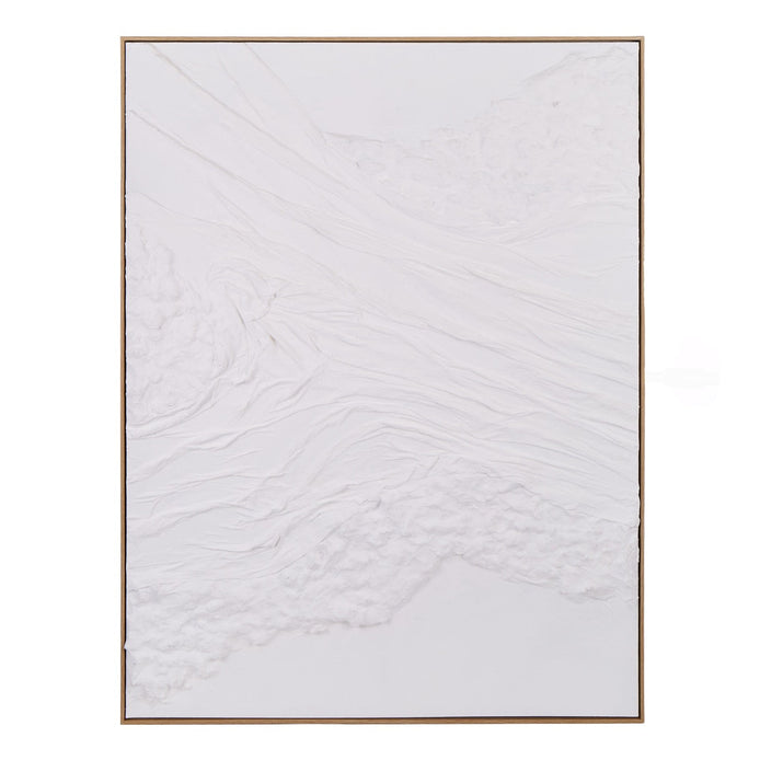 Amalfi Amira Hand Painted Wall Art White