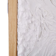 Amalfi Amira Hand Painted Wall Art White