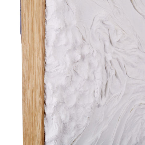 Amalfi Amira Hand Painted Wall Art White