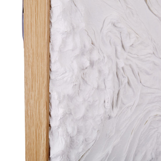 Amalfi Amira Hand Painted Wall Art White