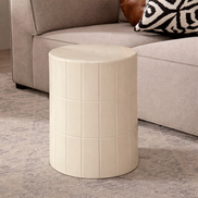 Boyd Ceramic Tile Stool Ivory