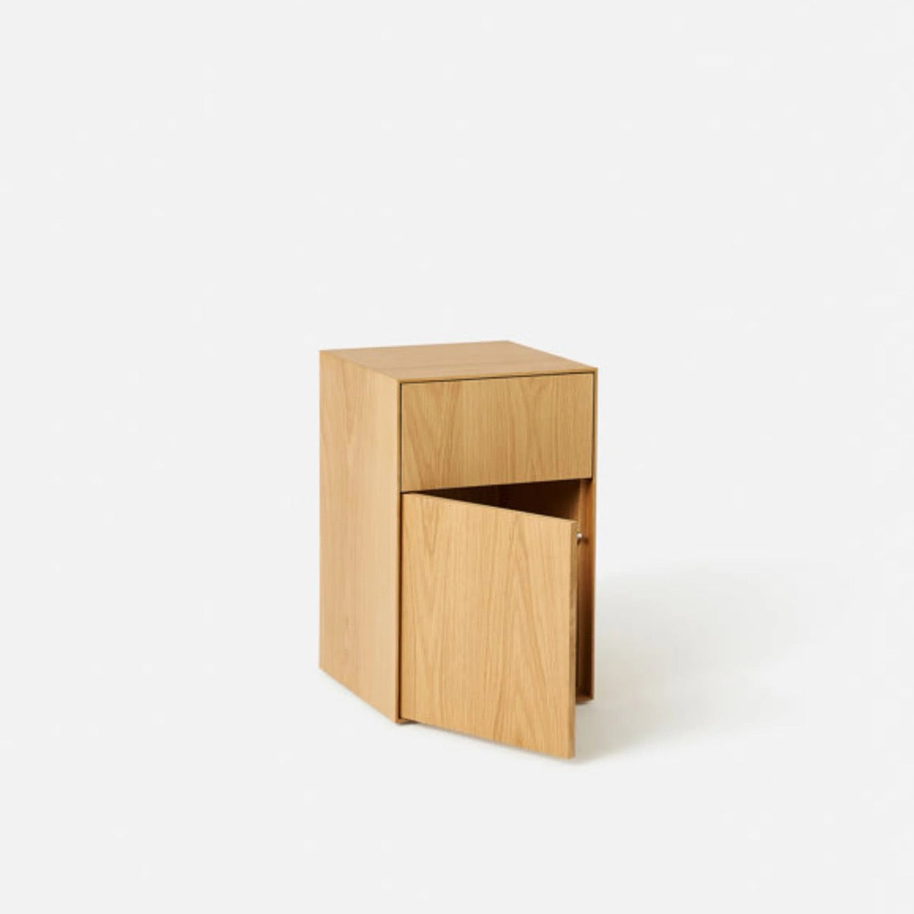Plinth Bedside Left Hand - Oak