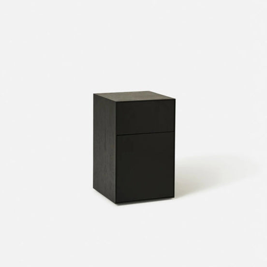 Plinth Bedside Right Hand - Black