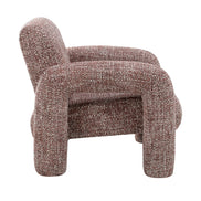 Matilda Armchair Chocolate Chunky Chenille Espresso