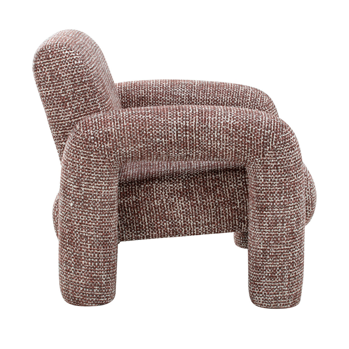 Matilda Armchair Chocolate Chunky Chenille Espresso