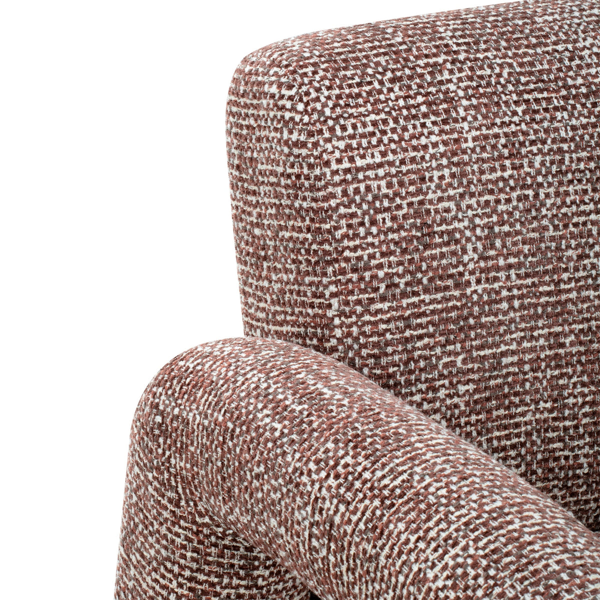 Matilda Armchair Chocolate Chunky Chenille Espresso