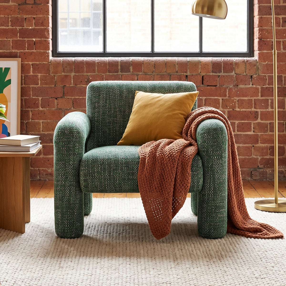 Matilda Armchair Green