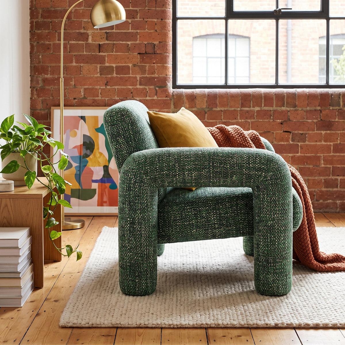 Matilda Armchair Green
