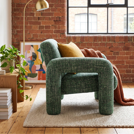 Matilda Armchair Green