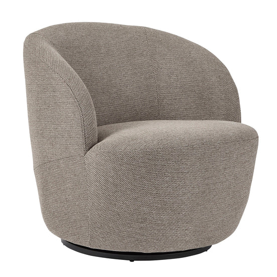Sadie Swivel Armchair Mushroom