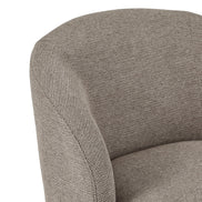 Sadie Swivel Armchair Mushroom