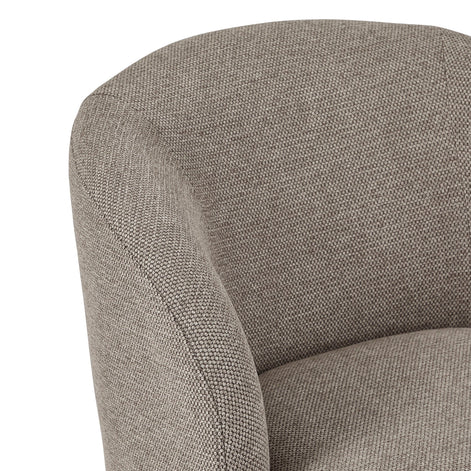 Sadie Swivel Armchair Mushroom