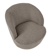 Sadie Swivel Armchair Mushroom
