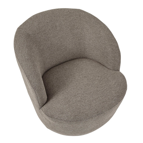 Sadie Swivel Armchair Mushroom