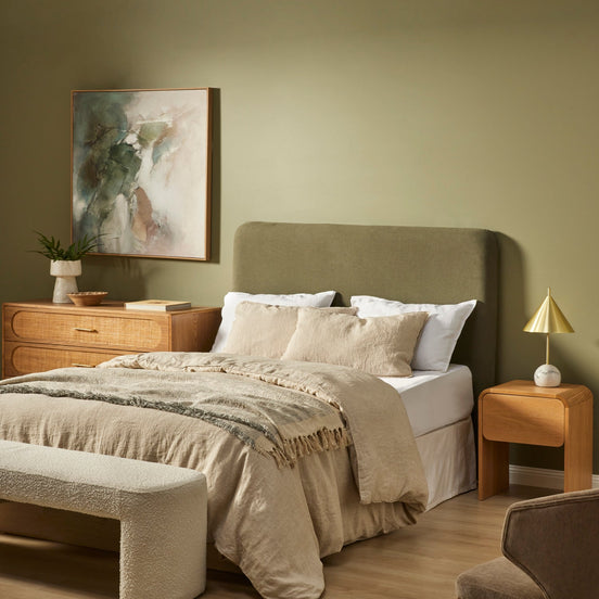 Renzo Easy Wash Queen Bedhead Green
