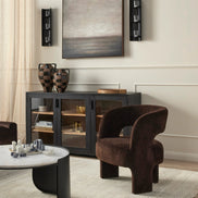 Austin Buffet Unit Black