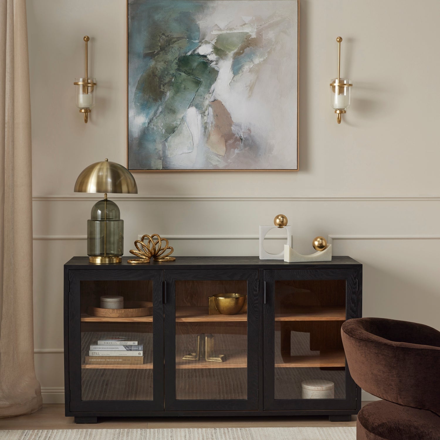 Austin Buffet Unit Black
