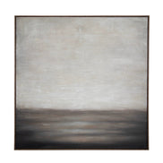 Amalfi Dawn Hand Painted Wall Art Brown