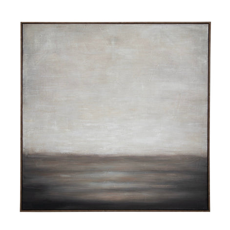 Amalfi Dawn Hand Painted Wall Art Brown