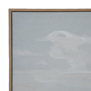 Amalfi Apollo Hand Painted Wall Art Blue