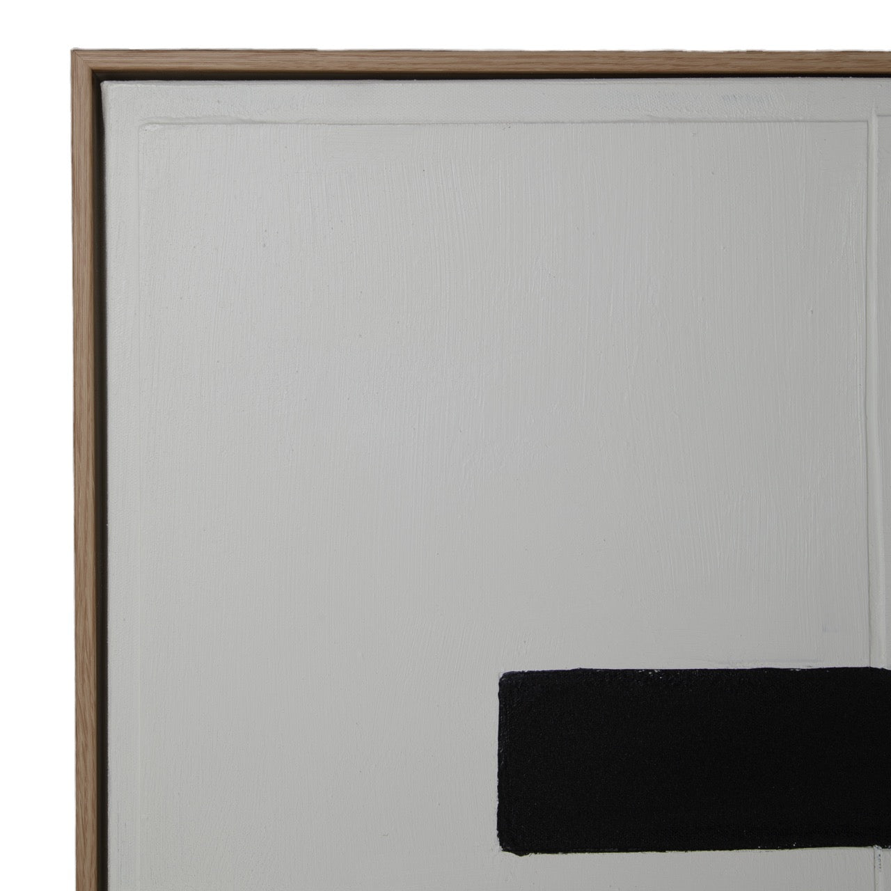 Gabel Hand Painted Wall Art Cream