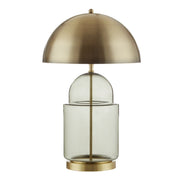 Amalfi Walter Domed Table Lamp Green