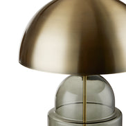 Amalfi Walter Domed Table Lamp Green