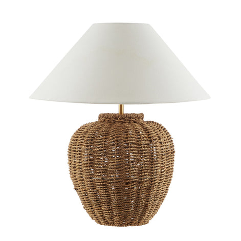 Amalfi Amaya Weave Table Lamp Natural