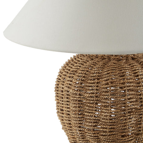 Amalfi Amaya Weave Table Lamp Natural