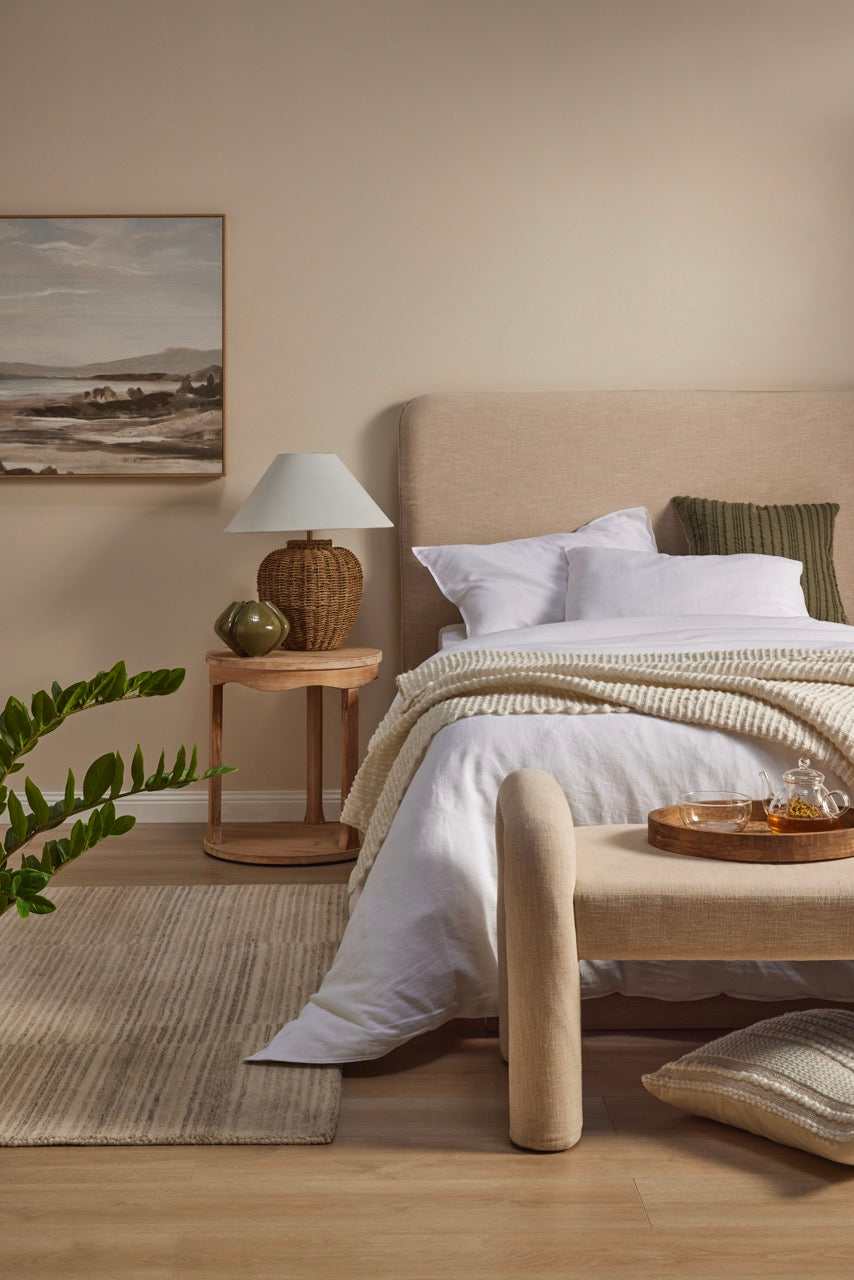 Amalfi Amaya Weave Table Lamp Natural