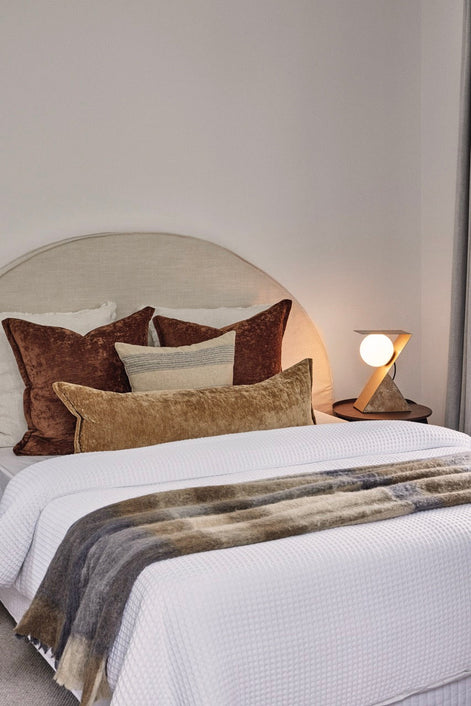Grand Designs Sabi Table Lamp Brown