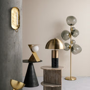 Grand Designs Piet Side Table Gun Metal