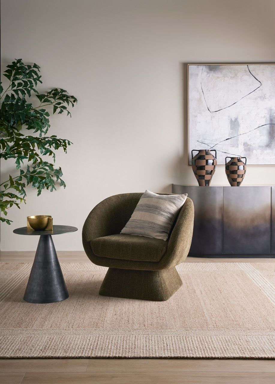 Grand Designs Piet Side Table Gun Metal