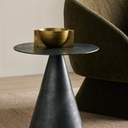 Grand Designs Piet Side Table Gun Metal