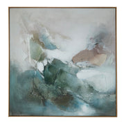 Amalfi Verona Hand Painted Wall Art Green