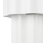 Amalfi Ronnie Metal Table Lamp White