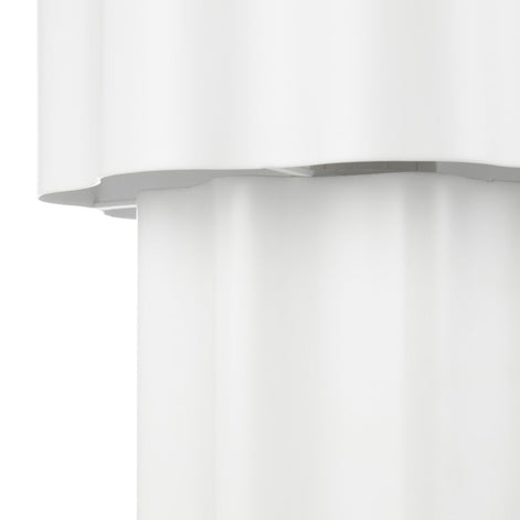 Amalfi Ronnie Metal Table Lamp White
