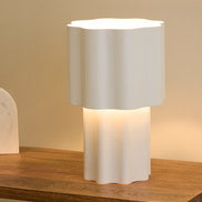 Amalfi Ronnie Metal Table Lamp White