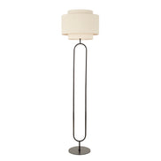 Amalfi Harvey Floor Lamp Black