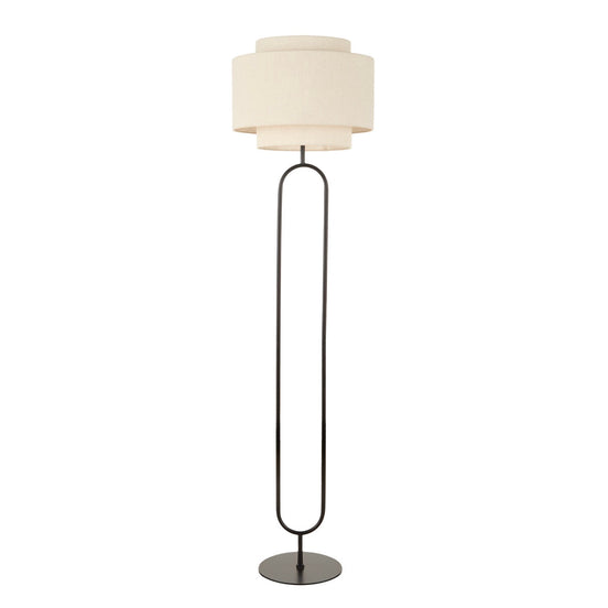 Amalfi Harvey Floor Lamp Black
