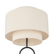 Amalfi Harvey Floor Lamp Black