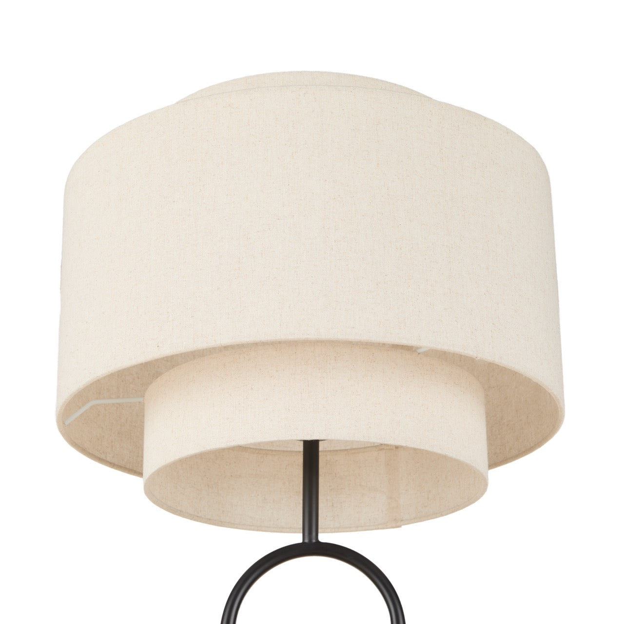 Amalfi Harvey Floor Lamp Black