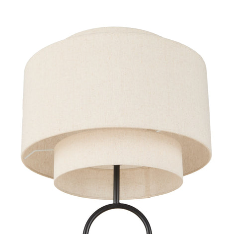 Amalfi Harvey Floor Lamp Black