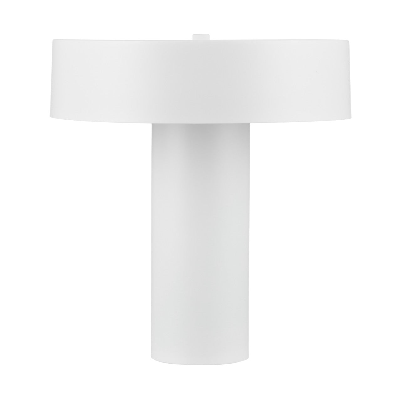 Amalfi Thiago Metal Table Lamp White