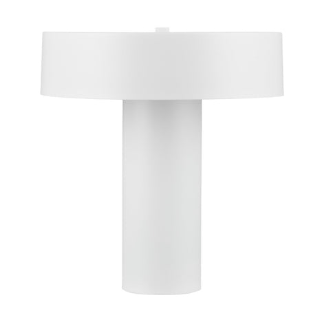 Amalfi Thiago Metal Table Lamp White