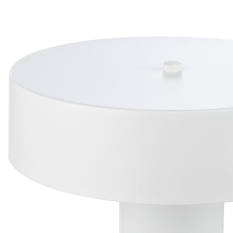 Amalfi Thiago Metal Table Lamp White