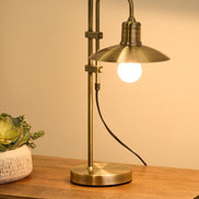 Academy Rayner Metal Table Lamp Gold