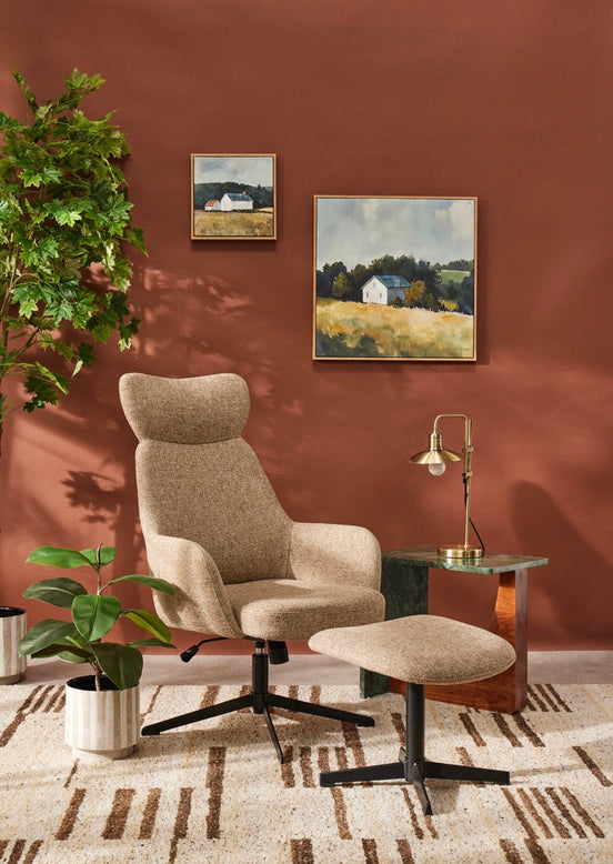 Academy Rayner Metal Table Lamp Gold